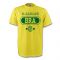 David Luiz Brazil Bra T-shirt (yellow) - Kids