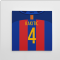 Barcelona 16-17 Canvas Print (Rakitic 4)