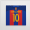 Barcelona 16-17 Canvas Print (Ronaldinho 10)