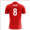 2024-2025 Costa Rica Airo Concept Home Shirt (Oviedo 8)