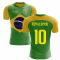 2024-2025 Brazil Flag Concept Football Shirt (Ronaldinho 10)