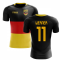 2024-2025 Germany Flag Concept Football Shirt (Werner 11) - Kids