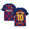 2019-2020 Barcelona Home Nike Shirt (Kids) (RONALDINHO 10)