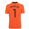 2020-2021 Holland Home Nike Vapor Match Shirt (VAN DER SAR 1)