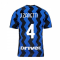 2020-2021 Inter Milan Home Nike Football Shirt (Kids) (J ZANETTI 4)