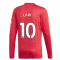 2020-2021 Man Utd Adidas Home Long Sleeve Shirt (LAW 10)