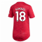 2020-2021 Man Utd Adidas Womens Home Shirt (SCHOLES 18)