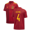 2020-2021 Spain Home Adidas Football Shirt (Kids) (HIERRO 4)