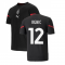 2021-2022 AC Milan Pre-Match Jersey (Black) (REBIC 12)