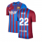 2021-2022 Barcelona Home Shirt (ANSU FATI 10)