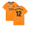 2021-2022 Barcelona Pre-Match Jersey (Orange) (BRAITHWAITE 12)