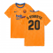 2021-2022 Barcelona Pre-Match Jersey (Orange) (S.ROBERTO 20)