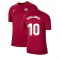 2021-2022 Barcelona Training Shirt (Noble Red) (RONALDINHO 10)