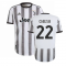 2022-2023 Juventus Authentic Home Shirt (CHIESA 22)