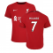 2022-2023 Liverpool Vapor Home Shirt (MILNER 7)