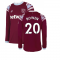 2022-2023 West Ham Long Sleeve Home Shirt (BOWEN 20)