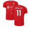 Liverpool 2021-2022 Vapor Home Shirt (Kids) (M SALAH 11)