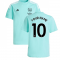 Arsenal 2021-2022 Training Tee (Acid Mint) (Your Name)