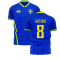 Brazil 2021-2022 Away Concept Football Kit (Fans Culture) (ARTHUR 8)