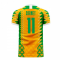 Ivory Coast 2024-2025 Home Concept Football Kit (Libero) (CORNET 11)