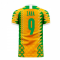 Ivory Coast 2024-2025 Home Concept Football Kit (Libero) (ZAHA 9)