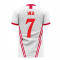 Poland 2024-2025 Home Concept Football Kit (Libero) (MILIK 7)