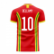 Wales 2024-2025 Home Concept Football Kit (Libero) (BELLAMY 10)