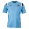 2021-2022 Glasgow Warriors Travel Cotton Poly Shirt (Blue)