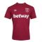 2022-2023 West Ham CVC Polo Shirt (Red Plum)