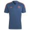 2022-2023 Man Utd Training Shirt (Blue)