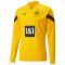 2022-2023 Borussia Dortmund Half Zip Top (Yellow)