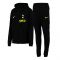 2022-2023 Tottenham Strike Tracksuit (Black) - Kids