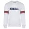 Admiral 1974 White England Sweatshirt