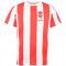 Lincoln City Retro T-Shirt - Red/White Stripe