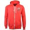 Japan 1932 Vintage Rugby Zipped Hoodie - Red