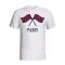 Psg Waving Flags T-shirt (white) - Kids