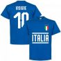 Italy Insigne 10 Team T-Shirt - Royal