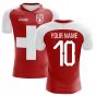 2024-2025 Switzerland Flag Concept Football Shirt (Your Name)