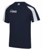 Airo Sportswear Contrast Training Tee (Navy-White)