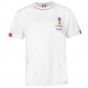 Tunisia FIFA World Cup 2018 Poly T Shirt Mens (White)