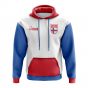 Faroe Islands Concept Country Football Hoody (Red)