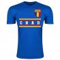 Chad Core Football Country T-Shirt (Blue)