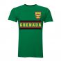 Grenada Core Football Country T-Shirt (Green)