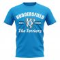 Huddersfield Established Football T-Shirt (Sky Blue)