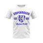 Copenhagen Established Football T-Shirt (White)