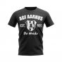 AGF Aarhus Established Football T-Shirt (Black)