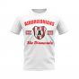 Airdrieonians Established Football T-Shirt (White)