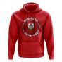 Bermuda Football Badge Hoodie (Red)