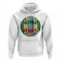 Ethiopia Football Badge Hoodie (White)