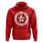 Hong Kong Football Badge Hoodie (Red)